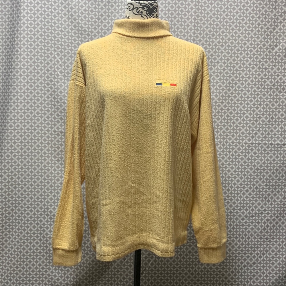 Tommy Hilfiger Vintage Womens Made in Canada 50 Loose Flowy Oversized Sweater Sm
